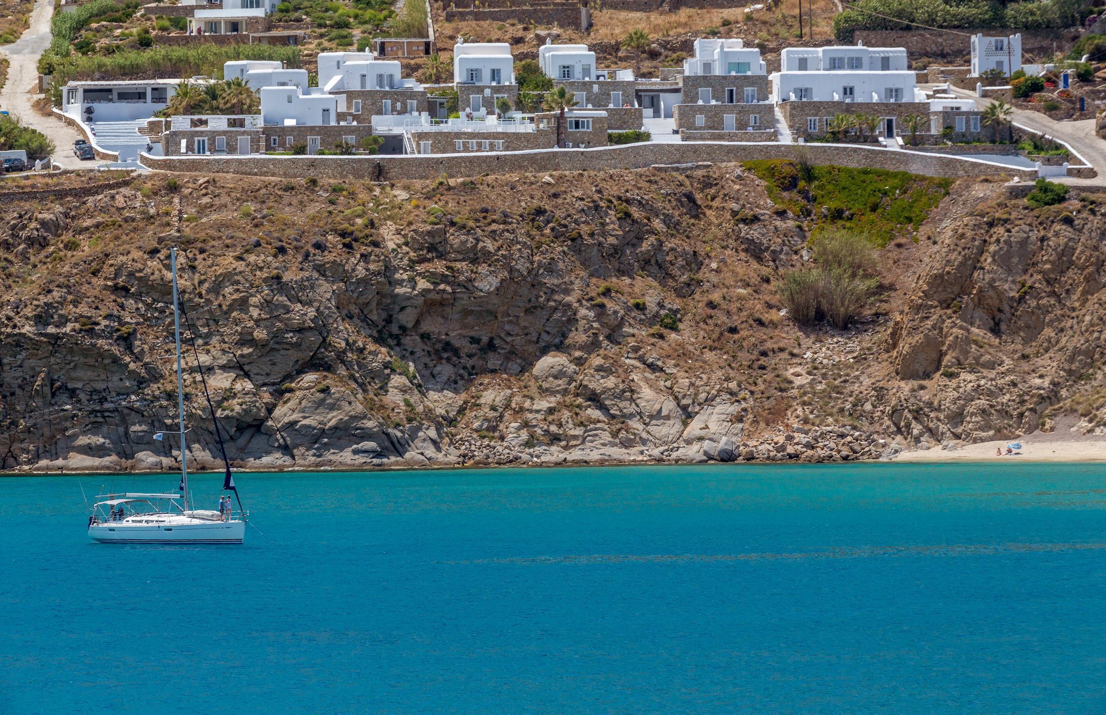 Pietra E Mare - Mykonos Moments Hotel Кало Ливади Екстериор снимка