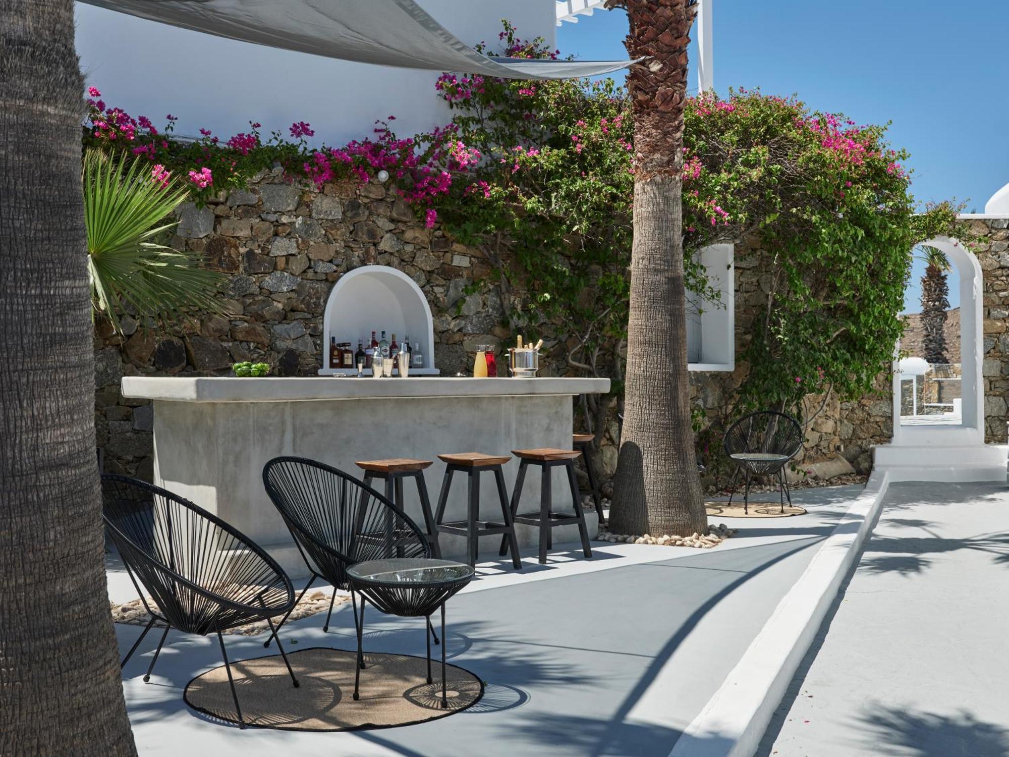 Pietra E Mare - Mykonos Moments Hotel Кало Ливади Екстериор снимка