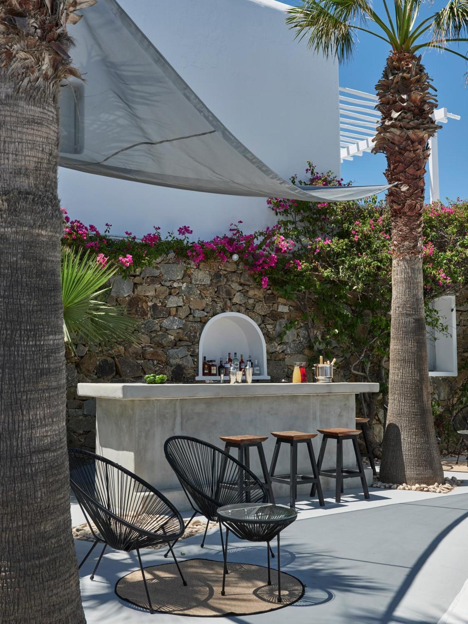 Pietra E Mare - Mykonos Moments Hotel Кало Ливади Екстериор снимка