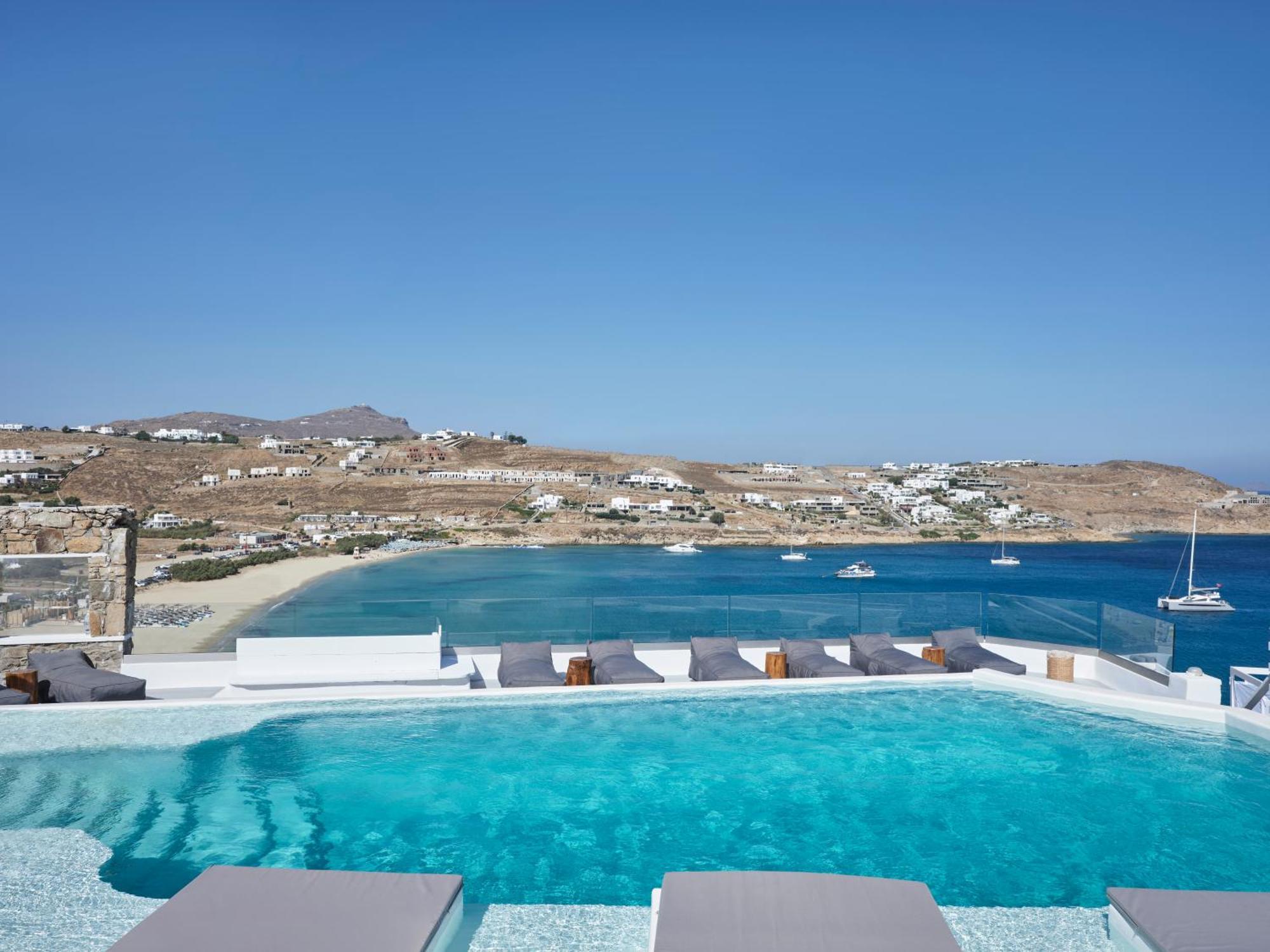 Pietra E Mare - Mykonos Moments Hotel Кало Ливади Екстериор снимка