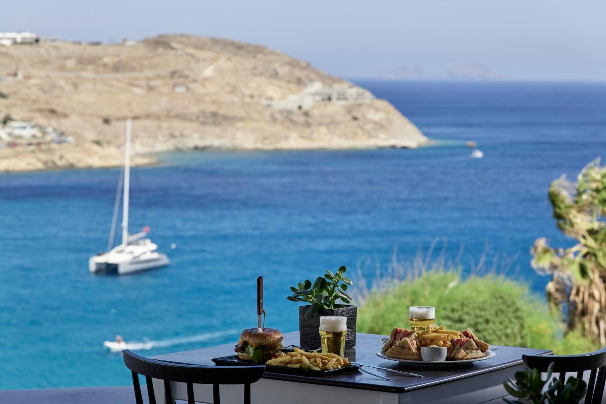 Pietra E Mare - Mykonos Moments Hotel Кало Ливади Екстериор снимка