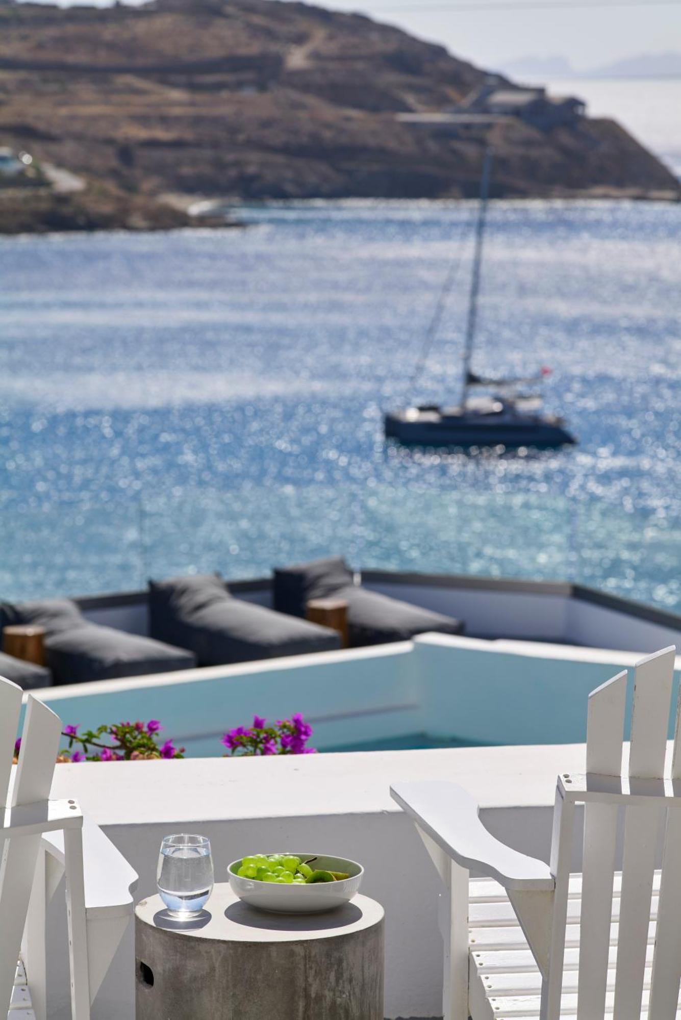Pietra E Mare - Mykonos Moments Hotel Кало Ливади Екстериор снимка