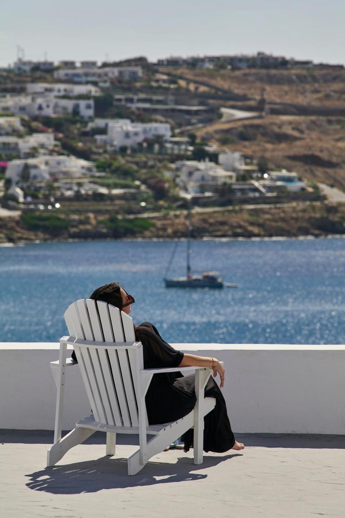 Pietra E Mare - Mykonos Moments Hotel Кало Ливади Екстериор снимка