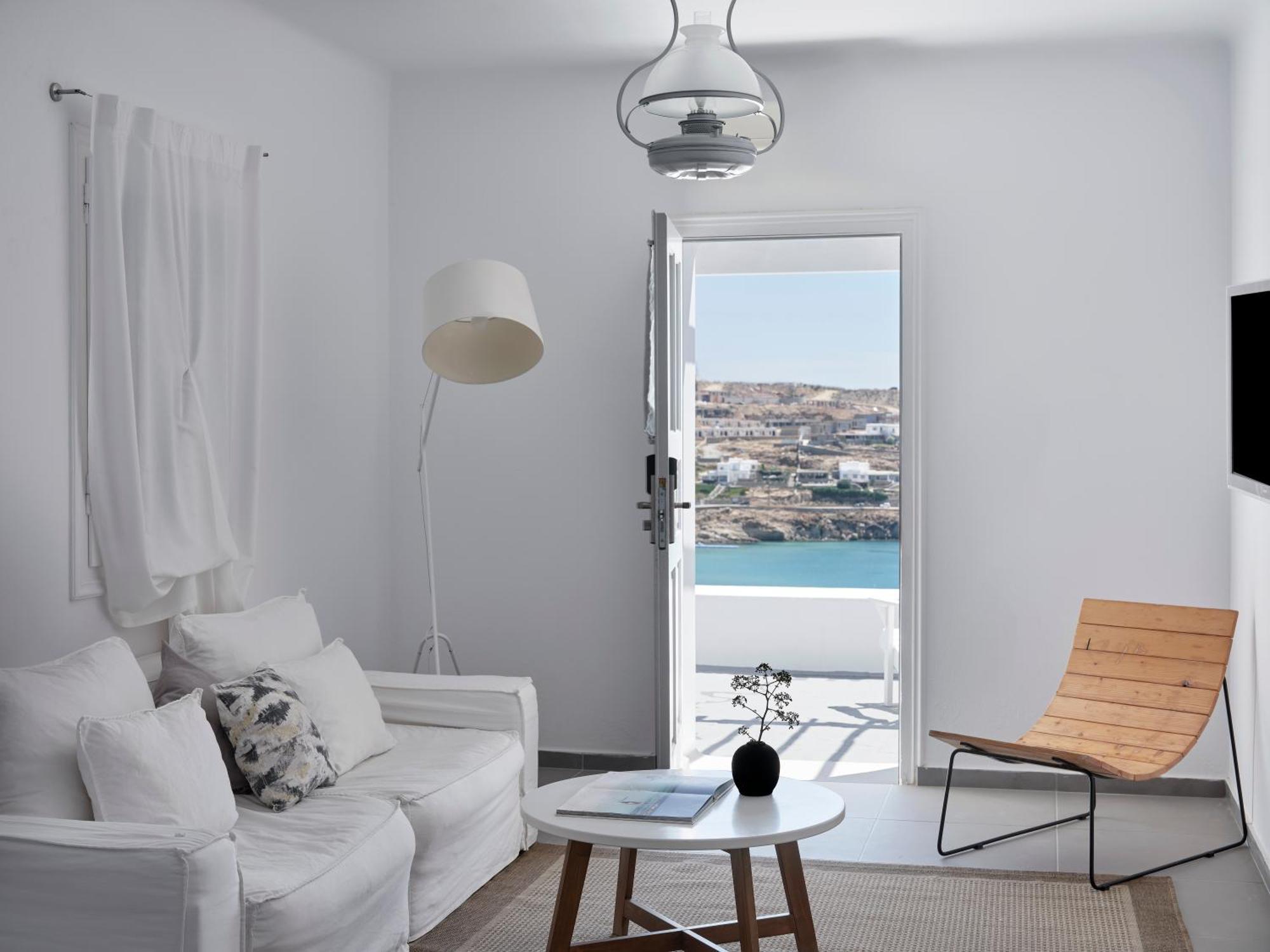 Pietra E Mare - Mykonos Moments Hotel Кало Ливади Екстериор снимка